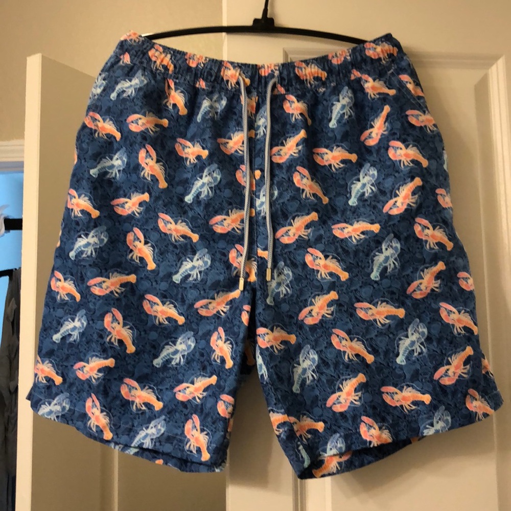 NWT Peter Millar Lobster Swim Shorts